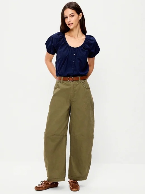 Pants - Barrel Chino Pants